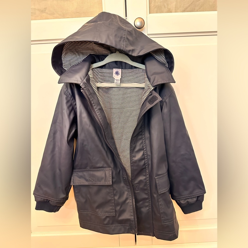 Petit Bateau Raincoat size 4T